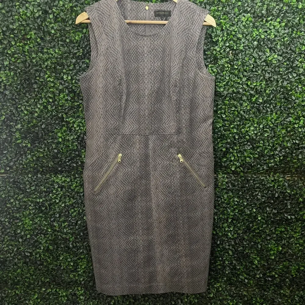 Donna Karan New York Dress, Sheath Snake Print, Women's Size 14 - Picture 1 of 8